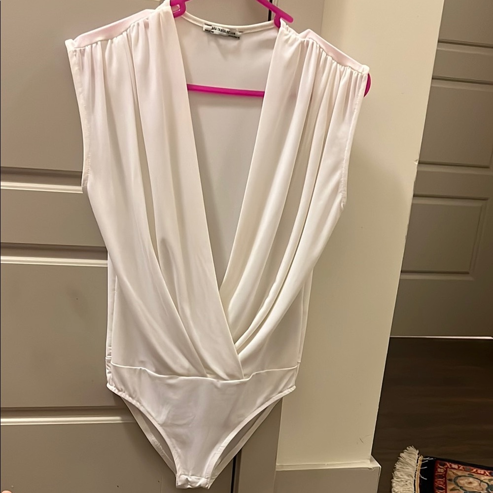Zara V-neck top